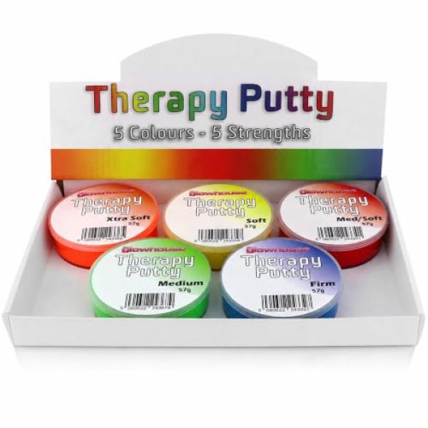 Farbige Therapieknete