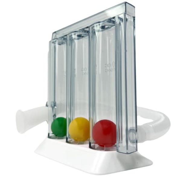 Atemtrainer mit 3 Kugeln