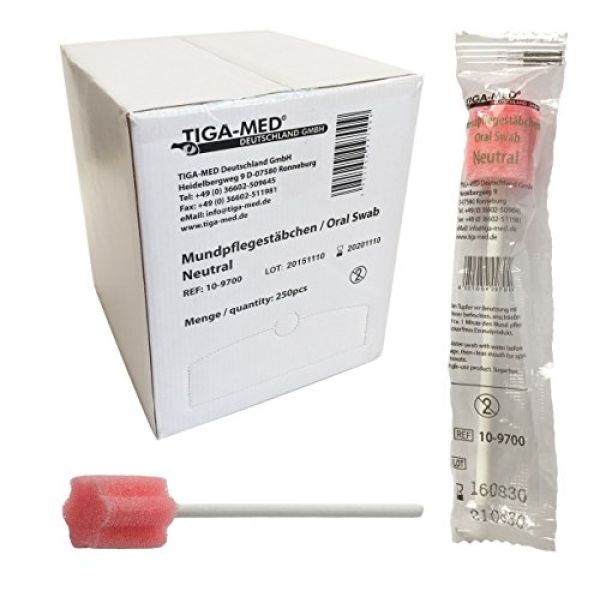 Mundpflegestäbchen neutral
