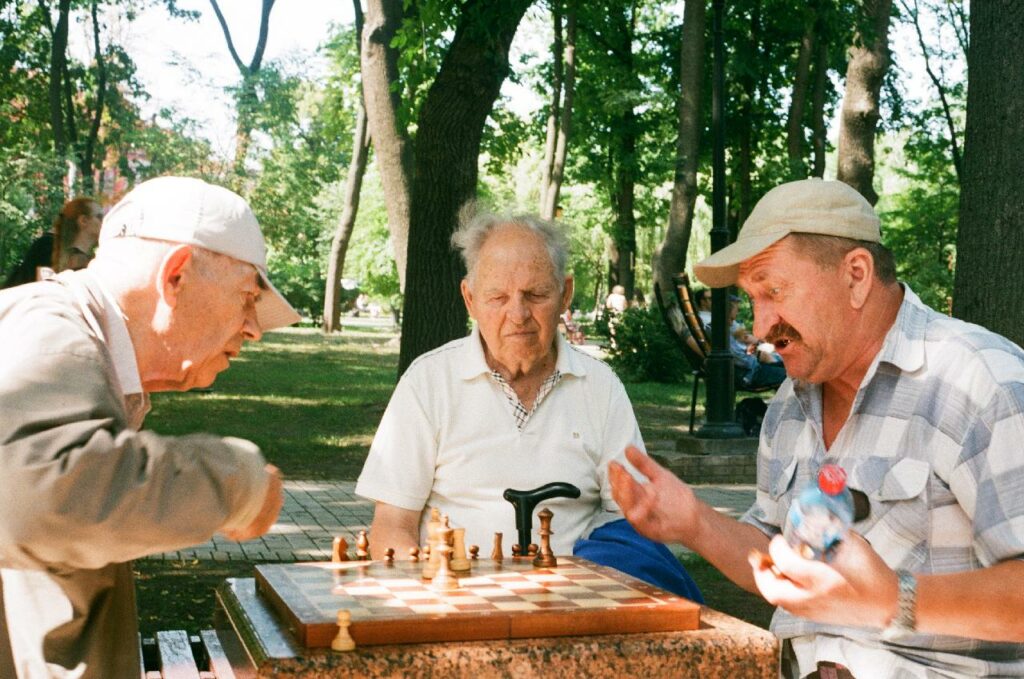 Senioren beim Schach